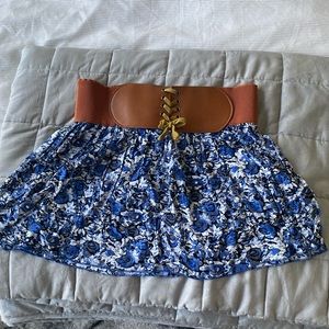 ❗️Belted mini skirt